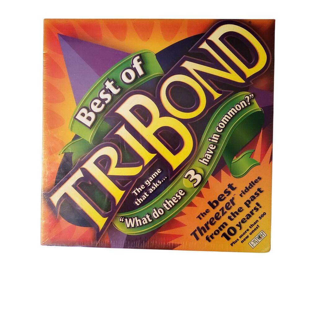Best of TRIBOND Board Game - What do these 3 have in common?